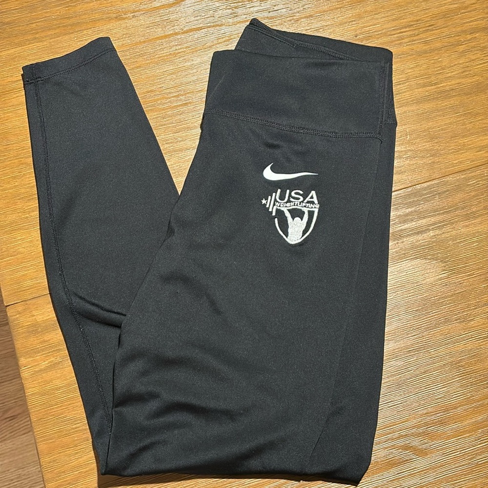 Nike Dri-Fit Leggings USAW USA WEIGHTLIFTING